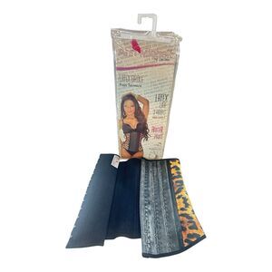 Ann Michell‎ The Original Latex Girdle 3 Hooks 2024 Animal Print Waist Training